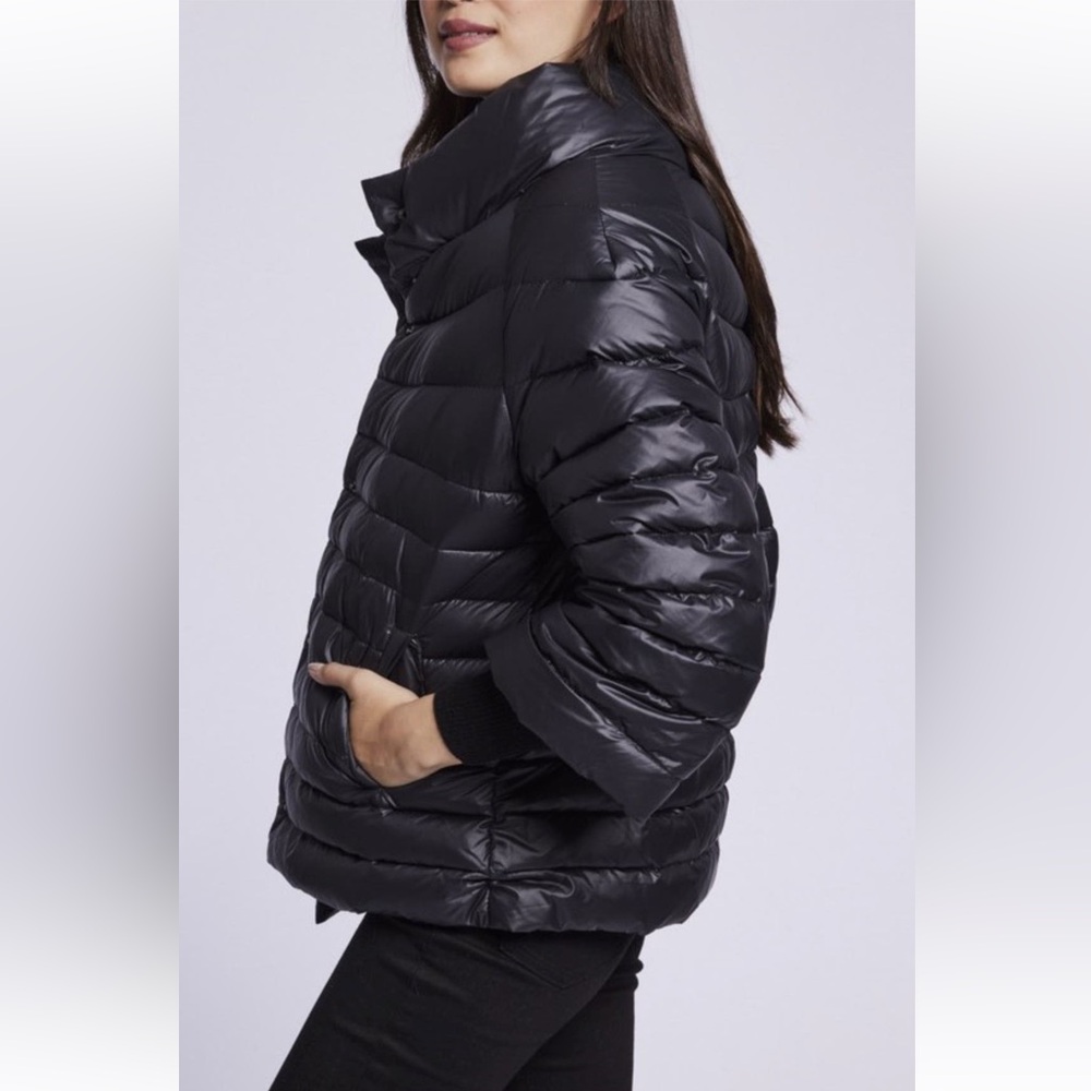Blue Duck Channel Quilted Down Puffer Jacket - Picture 3 of 4
